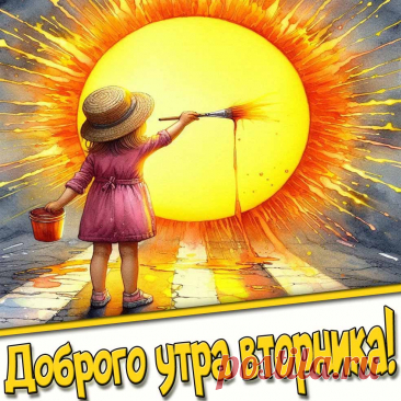 Картинка доброго утра Вторника