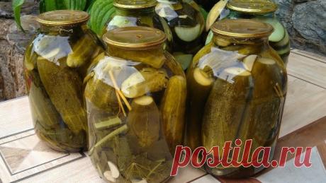 Хрустящие и вкусные огурцы на зиму! Огурцы зимой больше не покупаю!