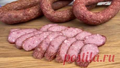 Как сделать колбасу в домашних условиях. Это самая вкусная домашняя колбаса | Со Вкусом | Дзен