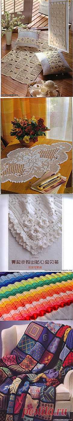 Вязание для уюта в доме. Подборка 28.