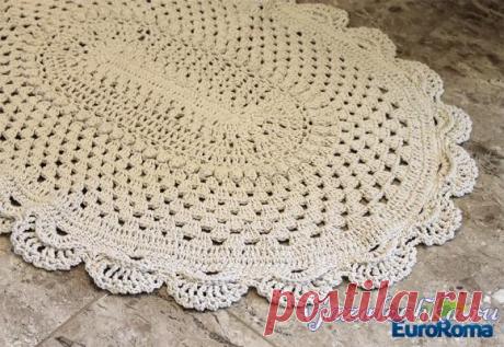 Коврик крючком от EuroRoma