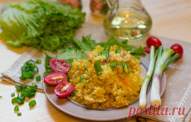 Куриное филе в мультиварке с рисом - | Все Блюда
