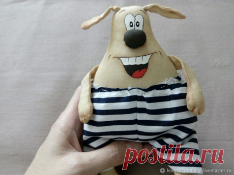 Шьем веселую собачку — символ Нового года - Ярмарка Мастеров - ручная работа, handmade