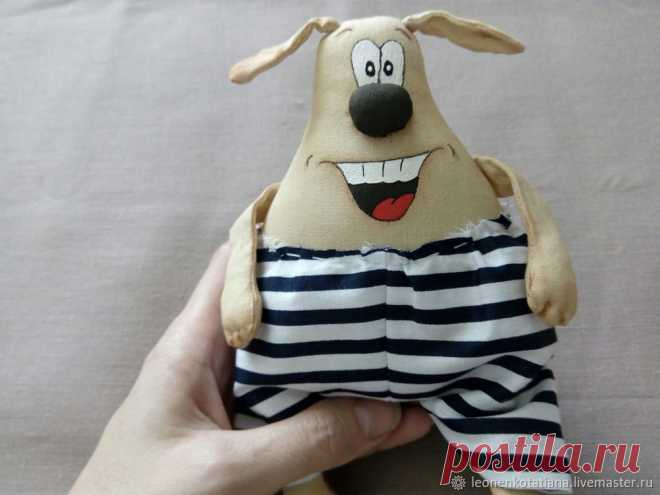 Шьем веселую собачку — символ Нового года - Ярмарка Мастеров - ручная работа, handmade