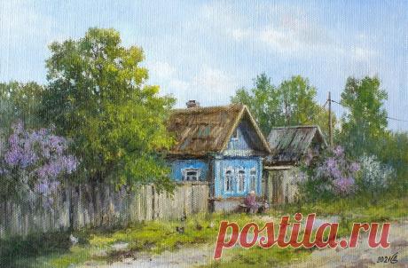 Лирические пейзажи Сергея Дорофеева .