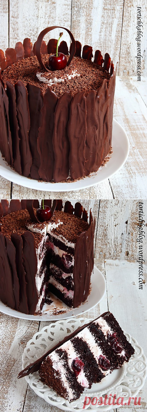 Торта „Шварцвалд“ /Schwarzwald cake (Black forest cake) / Schwarzwälder kirschtorte – ТОРТИЧКА