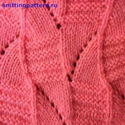 Узоры вязание Поплавки