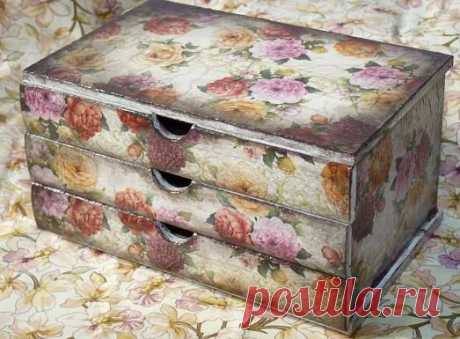 Что такое декупаж и как своими руками преобразить старые вещи?
