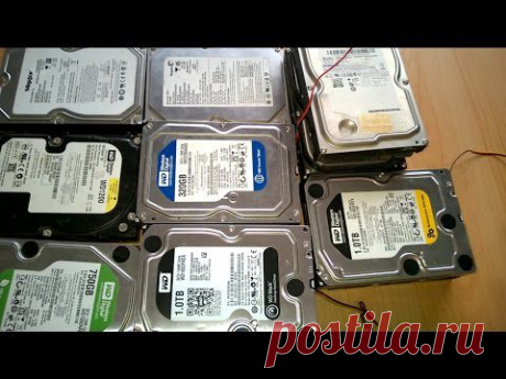 Моя статистика надёжности HDD - YouTube