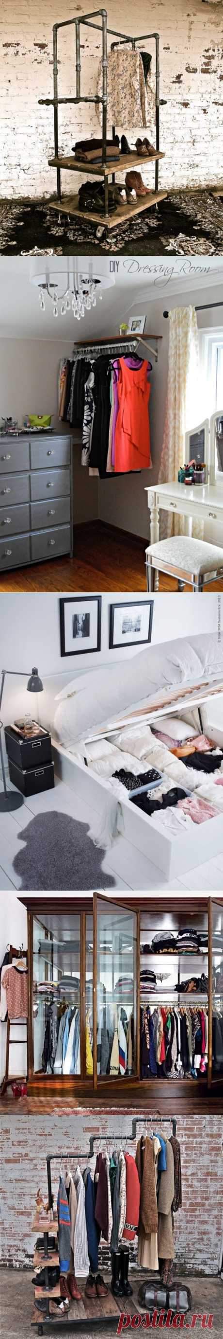 8 Alternative Ways to Organize Clothing