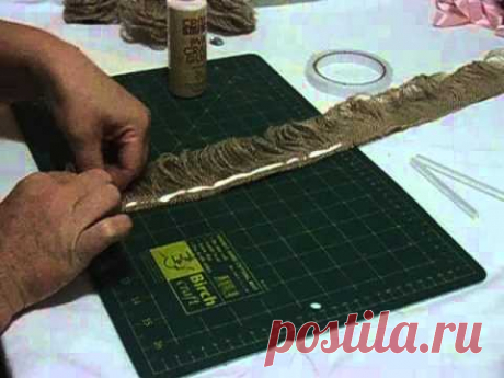 Burlap Flower Tutorial
