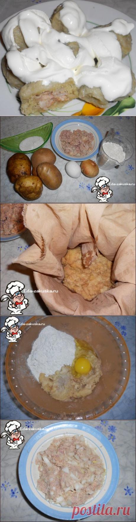 Картофельные клёцки с мясом: 3 рецепта