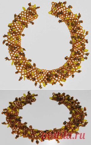 Колье "Осень"