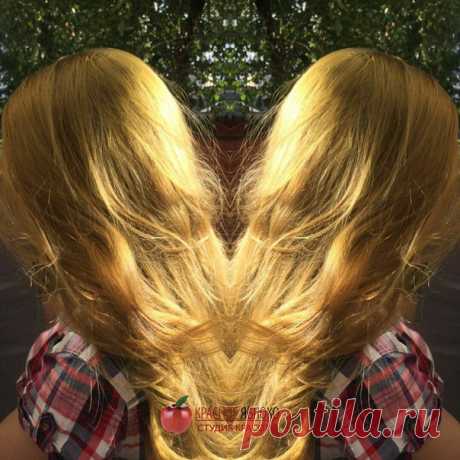 Волосы👩 просто сияют💎 красотой и здоровьем🙌! Бесподобное👍 окрашивание от мастеров салона🏬 в Кузьминках