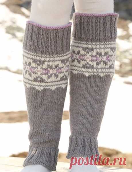 Гетры вязаные спицами со схемами и описаниями: 7 пошаговых мастер-класса для начинающих и опытных (фото)