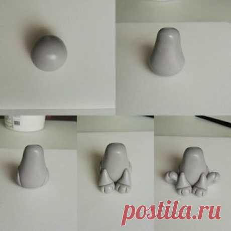 Лепим щенка