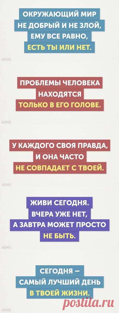 20 простых истин, о которых все почему-то забывают