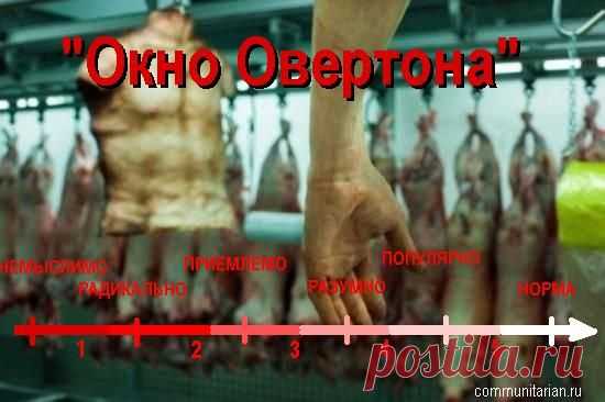 Технология уничтожения: «Окно Овертона». И возможность противостояния дегенерации - Информационный портал