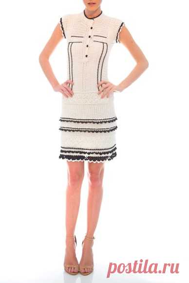 B&W Chanel Dress - Vanessa Montoro - vanessamontorolojausa
