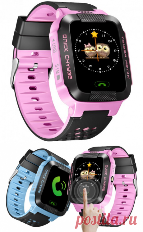 Детские GPS часы Baby Smart Watch G51 купить в Украине! Умные часы-телефон с трекером для детей.