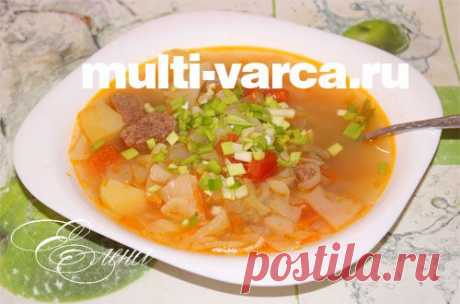 Щи из свежей капусты в мультиварке