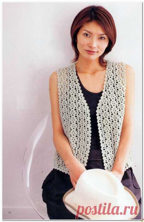 АЖУРНЫЙ ЖИЛЕТ.