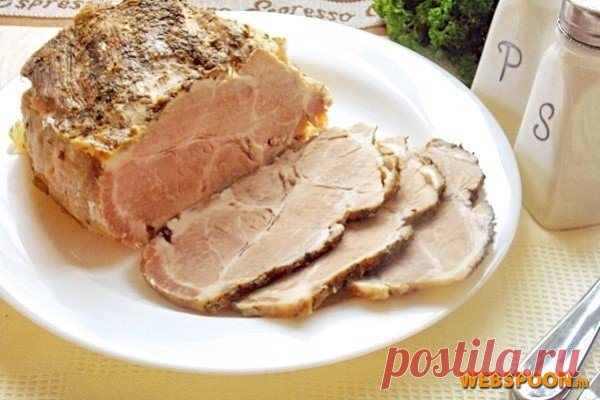 Буженина в рукаве, просто обалденный рецепт приготовления мяса!