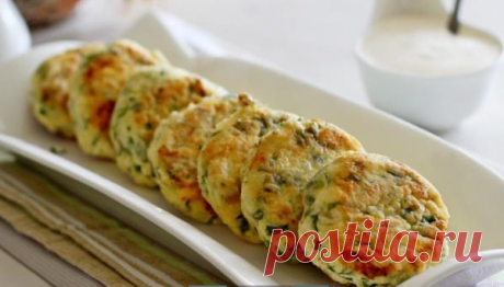 Сырники с зеленью