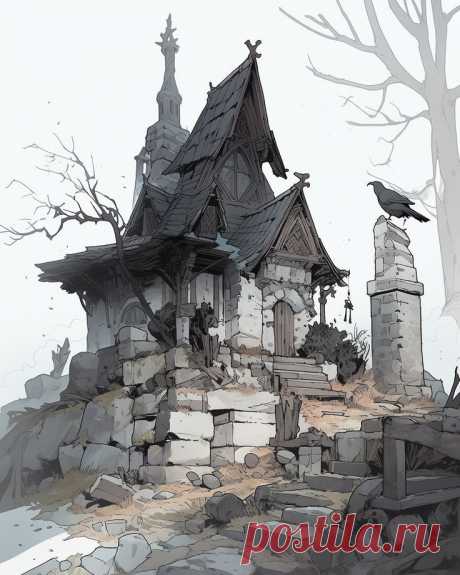 Рисунок. Домик.