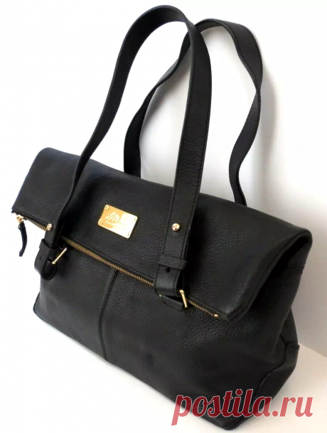 NEW - Vintage Pebbled Leather LL Bean Boat & Tote Bag | eBay