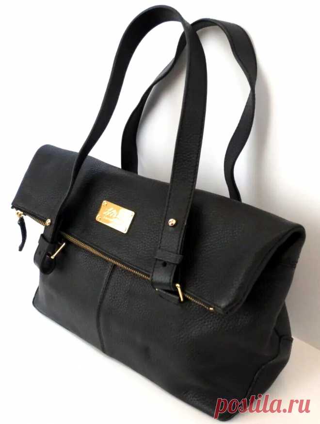 NEW - Vintage Pebbled Leather LL Bean Boat & Tote Bag | eBay