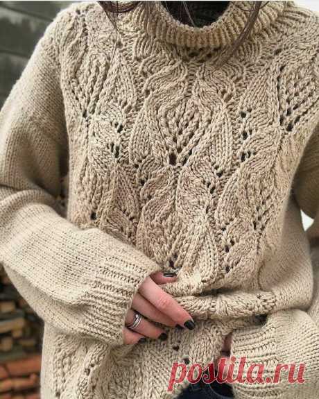 Очень красивый узор для крупных вещей — DIYIdeas