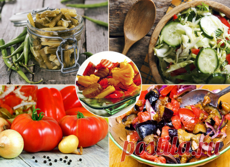 Салаты на зиму: топ-5 изумительно вкусных овощных заготовок