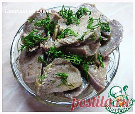 Маринованный язык - кулинарный рецепт
