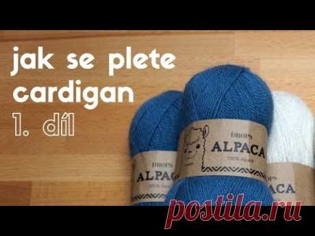 Jak se plete cardigan  - 1. díl