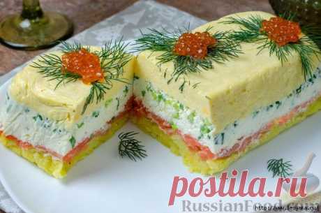 Вместо "селедки под шубой" готовлю изысканный торт - салат с красной рыбой!