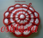 Прихватки связать крючком. Третья часть