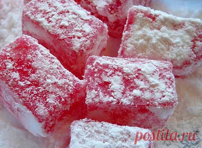 Клубничный рахат-лукум в домашних условиях :: Кулинарные рецепты