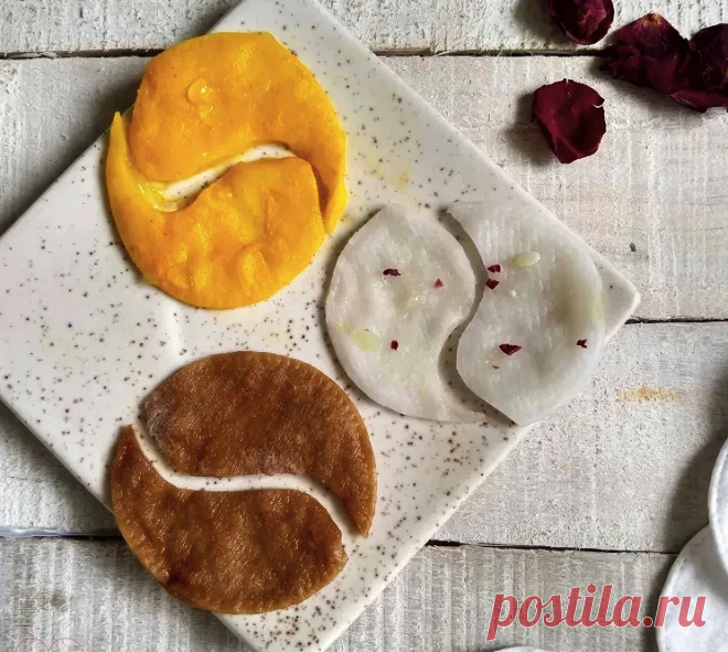 Патчи для глаз: 3 простых и эффектных рецепта — BurdaStyle.ru