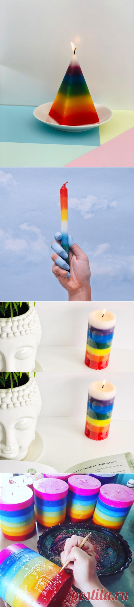 Significado y simbolismo de las velas de 7 colores