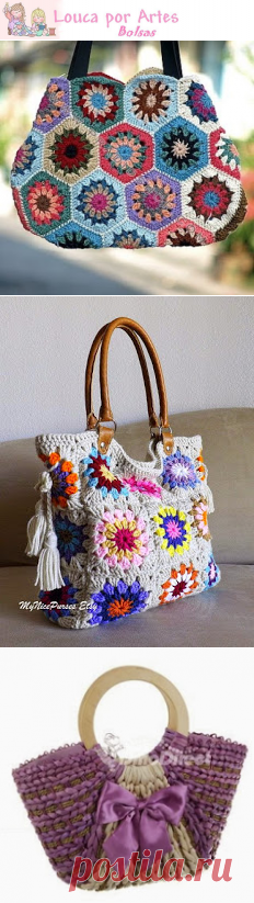 Louca por artes - Bolsas: Bolsas square