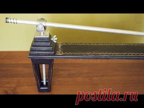 Самодельный станок для спусков и заточки ножей. diy knife sharpener by berendey