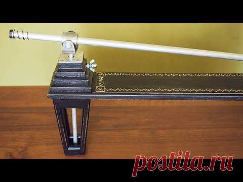 Самодельный станок для спусков и заточки ножей. diy knife sharpener by berendey