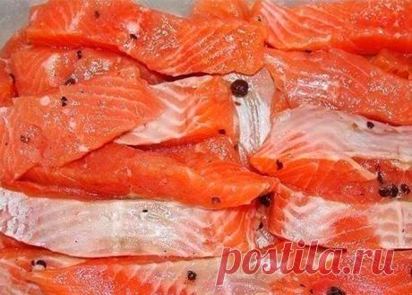 Рыбка красная соленая
Это очень простой и доступный рецепт засола красной рыбы
Рыбка получается пальчики оближешь
Ингредиенты: Рыба красная 1 кг
Читать полностью в источнике