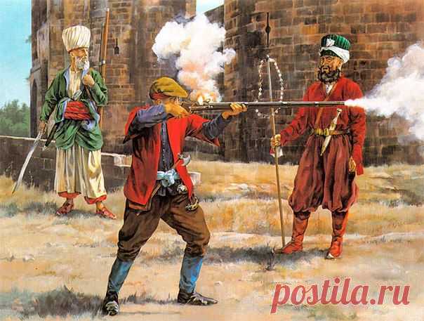 Пехота янычар / История цивилизаций!