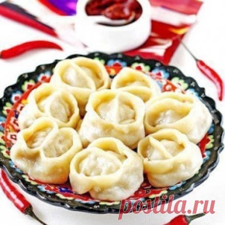 МАНТЫ ИЗ РУБЛЕННОГО МЯСА И ПРИПРАВА ЛАДЖАН