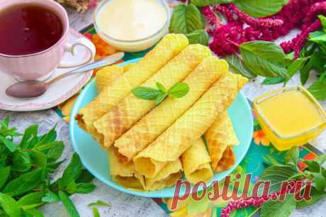 Вафельные трубочки для электровафельницы рецепт с фото пошагово - 1000.menu