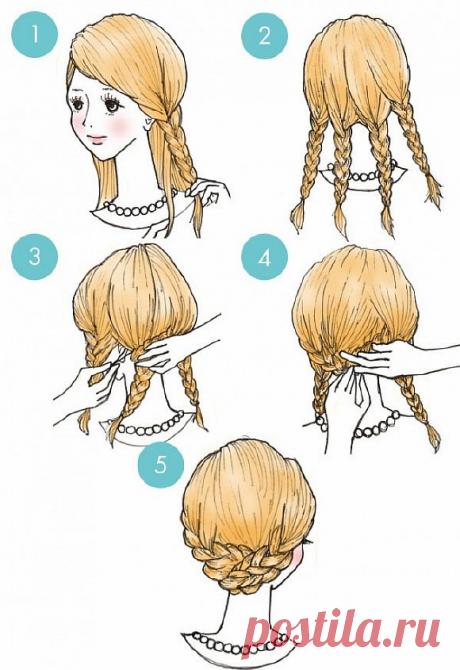 20 стильных причесок, с которыми справится даже ребенок