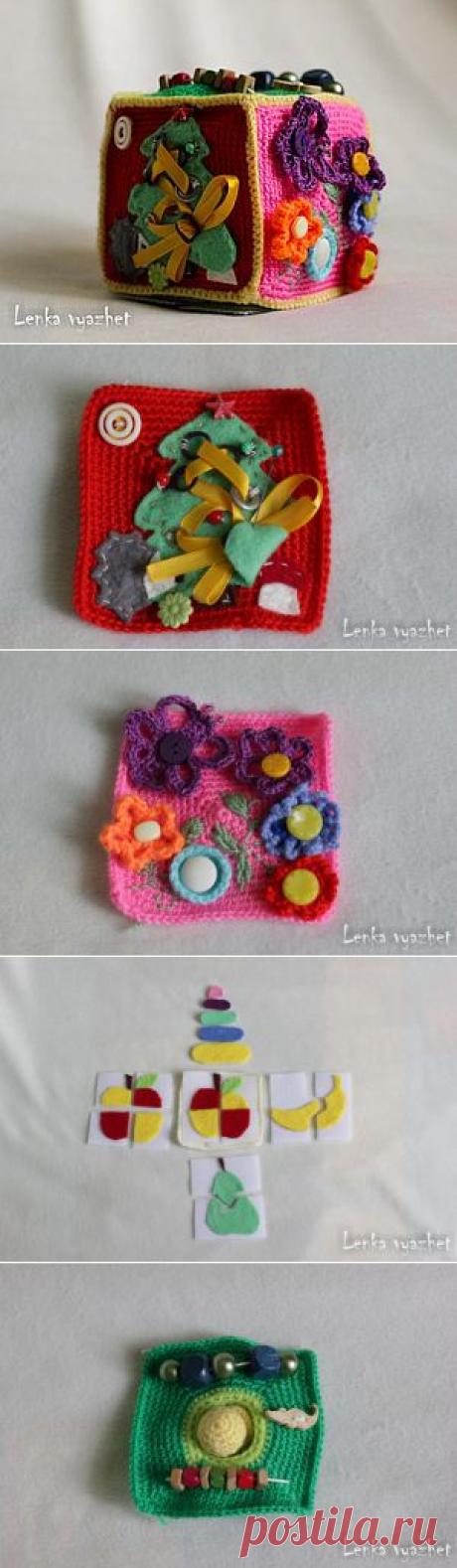 Чудесный развивающий кубик для деток / Разнообразные игрушки ручной работы / PassionForum - мастер-классы по рукоделию