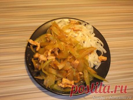 Жареный сельдерей с куриным филе | БУДЕТ ВКУСНО!